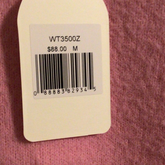 Chic Pink Crew Neck Sweater - Picture 3 of 4